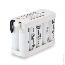 NXG-MFN9001 Batterie Pack Accu avec Flasque, SAFT 10VTAA, 12V 800mAH