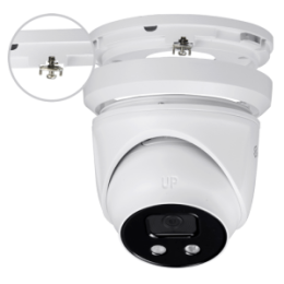 SFI-IPT838WHA-4U-AI Caméra IP Eyeball 4 Megapixel 1/2.7" Capteur Ultra Low Light Compression H.265+ / H.265 Objectif 2.8 mm / WDR / IR 30m mm Dispositifs de dissuasion pour flash et haut-parleur Truesense: Filtre de fausses alarmes