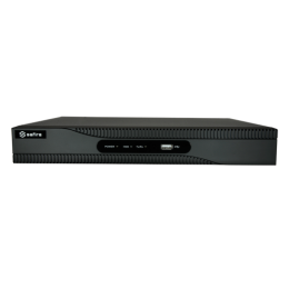 SFI-HTVR6104A-HEVC Enregistreur 5n1 Safire H.265+ Économisez de l'espace et de la bande passante 4 CH HDTVI / HDCVI / AHD / CVBS / 1 IP 4Mpx LiteHDTVI/1080p (12FPS) Sortie HDMI Full HD, VGA et BNC (CVBS) Alarmes (4/1) | 1 CH audio / 1 HDD