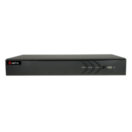 SFI-HTVR3104 Video-enregistreur 5n1 Safire - 4 CH HDTVI / HDCVI / AHD / CVBS / 1 IP - 1080PLite/720P (25FPS) - Ne disposs pas d´alarmes | 1 CH audio - Sortie HDMI Full HD et VGA - Support 1 disque dur