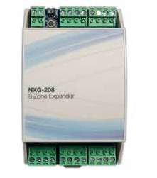 GDL-NXG-208 Module 8 entrées, extention de zones et Anti-masque. Montage sur rail DIN, borniers débrochables. (Repl/ NXG-208-G3)  - (Module)