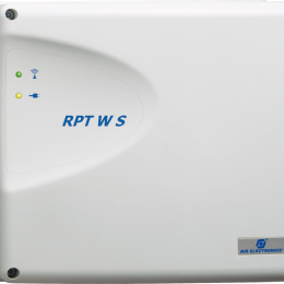 AVS-RPTWS Répétiteur radio 868 Mhz - extension radio jusqu'à 200 mètres - mémorise jusqu'à 32 détectors - Led d'information - boitier plastique 210x210x70 mm - inclus une alimentation 230 Vac/12Vdc