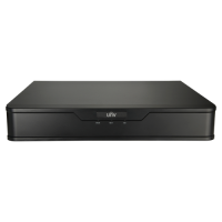 Enregistreur NVR pour caméra IP - Gamme Easy - 8 canaux video PoE / Compression Ultra 265 - Résolution maximale 8 Mpx - Prise en charge des fonctions intelligentes - Support 1 disque dur