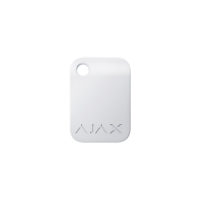 badge blanc DESFire® 13,56 MHz format porte clef pour clavier AJAX KeypadPlus