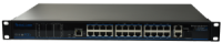Switch manageable 370W- 24x100Mb POE + 2x1000Mb + 1SFP