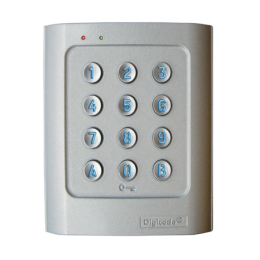 CDV-DGA Digicode® Alliage D?Aluminium - 2 Relais