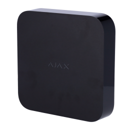 AJA-NVR116-B Enregistreur Vidéo 16 canaux, compression H.265/H.264, résolution jusqu'à 4K (25/30 FPS), bande passante 100 Mbps, emplacement pour 1 disque dur jusqu'à 16 To