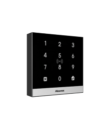 AKU-A02 Contrôle d'accès combinant un lecteur de cartes RFID 13,56 MHz et 125kHz, un lecteur NFC ainsi qu'un clavier numérique pour l'utilisation de code d'entrée