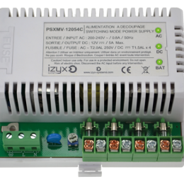 IZX-PSXMV-12054C Module alimentation chargeur PSXMV 7M 4 voies 230V AC / 12V DC (13,8V) / 5A