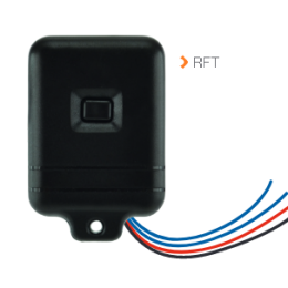 IZX-RFT Transmetteur radio 433,92 MHz (activation par contact sec NO) pour RFR