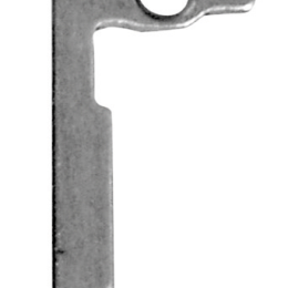 CDV-TG1I Tétière Simple Empennage Inox 158 Mm