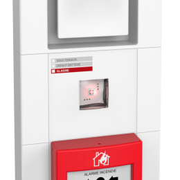 NTR-TU4SLD-RF2 Type 4 sur secteur RADIO + diffuseur sonore et lumineux et déclencheur manuel