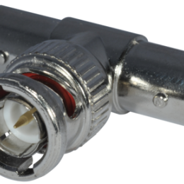 EBC-952003-K03 BNC Raccord en T, 1 Male et 2 Femelles