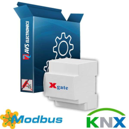 AVS-XGATE Gateway IP, pour interfacage avec protocole KNX/EIB & MODBUS