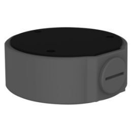 UNV-TR-JB03-G-IN-BLACK Boîte de connexion pour caméra  Diam 106,60mmx36mm  Compatible avec gammes UNV (IPC31x & IPC32x & IPC35x) Couleur NOIR