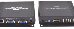 EBC-S15000-BK Déport VGA /USB2/IR sur cable UTP 150m émetteur + récepteur
