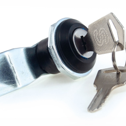 IZX-PSWU-KL2 Serrure à clé en acier + 2 clés (profil unique) pour PSW / PSWB