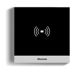 AKU-A03 Contrôle d'accès combinant accès par Bluetooth, un lecteur de cartes RFID 13,56 MHz et 125kHz ainsi qu'un lecteur NFC