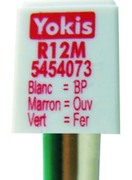 YOK-R12M Interface bouton poussoir double