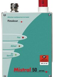 FIN-DETCO600 Détection laser par aspiration pour 50 m de tube et 400 m² protégés Nécessite l'utilisation d'une EAE
