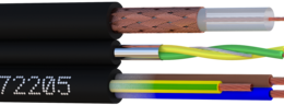 EBC-172205-R1 CABLE Vidéo KX6+1P0.34+3x0.75Nappe (en 100m)