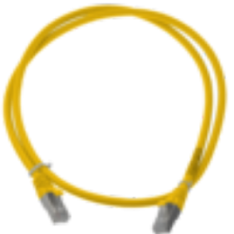 EBC-261647-X005 Cordon S/FTP CAT6A patch LSZH jaune 05M