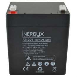BAT-BAT12V4V0 Batterie rechargeable VRLA 12V / 4 Ah - Bac FR UL94 V-0 - 90 x 70 x 101/107 mm