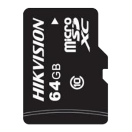 HIK-HS-TF-L2I-64G Carte mémoire Hikvision Capacitè 64GB Classe 10 U1 Jusqu'à 500 cycles d'écriture FAT32 Spécial pour la vidéosurveillance et CCTV en général