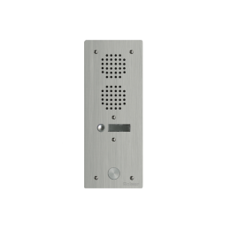 EVI-UHR1001 Platine aluminium HAUT-RISQUE audio 1 appels 1 rangée