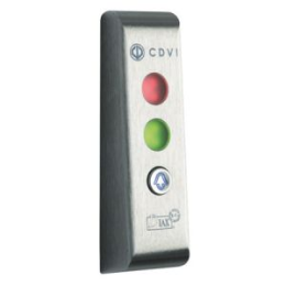 CDV-SIS Sémaphore Inox 2 Leds Saillie