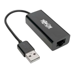 INF-3476120 Tripp Lite USB 2.0 Hi-Speed to Gigabit Ethernet NIC Network Adapter White 10/100 Mbps
