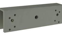 IZX-EMS1200U Kit U pour montage contreplaque EMS1200 / EMM1200 sur porte en verre 10-13 mm