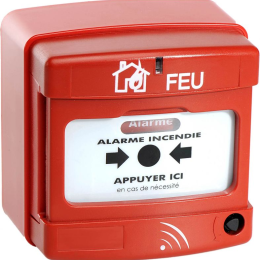 AXD-11246 Déclencheur Manuel rouge radio Axendis (new)