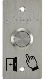 IZX-SS19WP101 Bouton poussoir acier inox d=19 mm Contact NO+NC (F) + SSP101