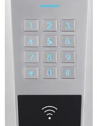 IZX-AXK320S0EM Clavier/Lecteur RFID AXK3 Métal IP64 125 KHz EM 12/24V AC/DC 999u 2R S0