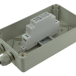 IZX-PSDWPB1201.5 Alimentation 230v ac / 12v dc / 1,5a en boîtier abs ip65