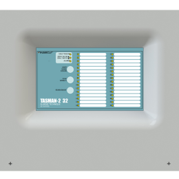FIN-ATECO933 Coffret d'alarmes techniques 16 entrées contacts sec NO/NF à réarmement automatique ou manuel- Alimentation 230 v et batterie 12 v-2,3A Sortie 2 relais programmables