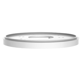 UNV-TR-SM04-IN Adaptateur - Pour caméras dome - Alliage d'aluminium - Couleur blanche - Passage de cable