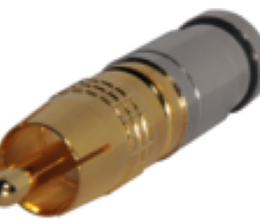 EBC-957205-S0 RCA Male COMPRESSION KX6