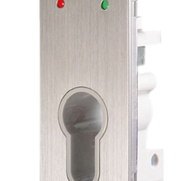 IZX-KSM900L Contacteur à clé à encastrer Contact inverseur maintenu LEDs R/V 12/24V DC