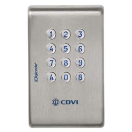 CDV-KCIENSBP Digicode® Inox - 2 Relais electronique integrée