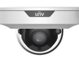 UNV-IPC354SR3-ADNPF28-F Caméra mini dôme intérieur IP-HD Blanche avec micro Capteur 1/3" CMOS 4 MP 0,01Lux Résolution Max 2592x1520px Objectif fixe 2.8mm Infrarouge Max 15 mètres Ultra 265/H264/MJPEG WDR 120dB 3D DNR IK10 | Ultra POE ou DC12V Micro SD Co