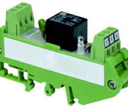 IZX-RMDX123001 Relais rail DIN 12-30V AC/DC 1 relais / 1 LED Max. 250V AC / 10A - 30V DC / 10A