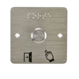 IZX-SS19CP201 Bouton poussoir acier inox d=19 mm Contact NO+NC (C) + SSP201