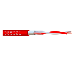 EBC-305901-B1 CABLE  LY9ST/SYT+1PAWG20 rouge en boite de 100 m (C2 écranté)