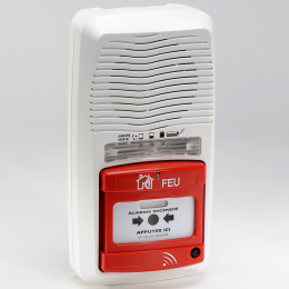 AXD-11201 Tableau d'alarme incendie type 4 a pile radio Axendis