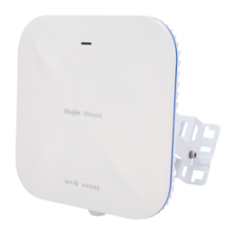 REY-RG-RAP6260H Point d'accès omnidirectionnel Wi-Fi 6 haute densité Convient pour l'extérieur IP68 Prend en charge 802.11a/b/g/n/ac/ax Vitesse de transmission jusqu'à 6 000 Mbps Antenne MIMO 4x4
