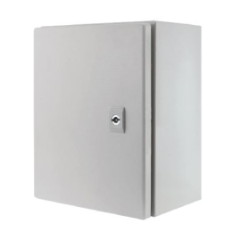 IZX-PSWB405020 Coffret étanche PSWB IP 66 en métal 400 x 500 x 200 mm avec plaque de fond