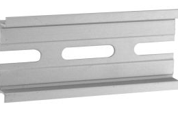 IZX-DR80WPB Rail DIN 80 mm pour boîtiers SBWP (avec vis de fixation)