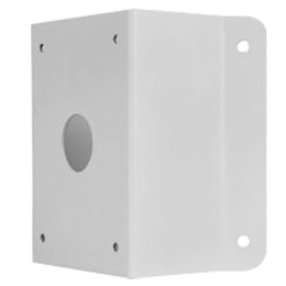 UNV-TR-UC08-A-IN Support angle - Pour caméras UNIVIEW - Adapté pour une utilisation extérieure - Couleur blanche - Passage de cable
